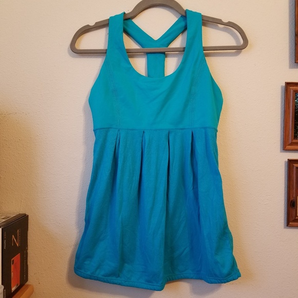 lululemon athletica Tops - Lululemon Athletica | Teal Workout Top